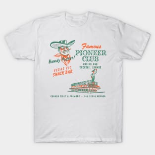 Pioneer Club, Las Vegas -- Vintage Aesthetic T-Shirt